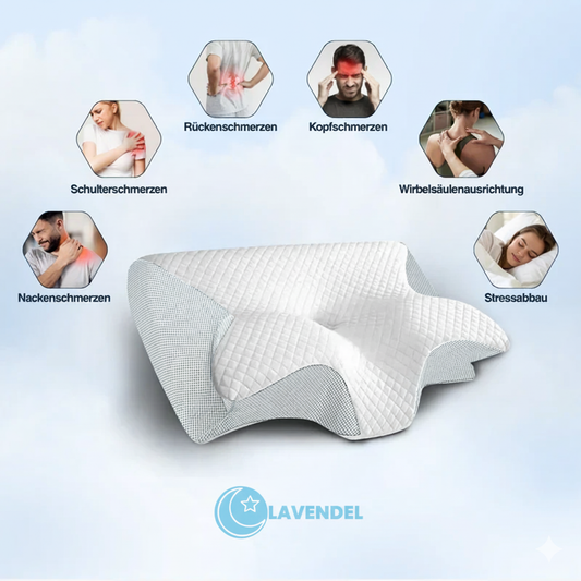 Der ErgoFlügel: Orthopädisches Schmetterlingskissen mit Armfreiheit